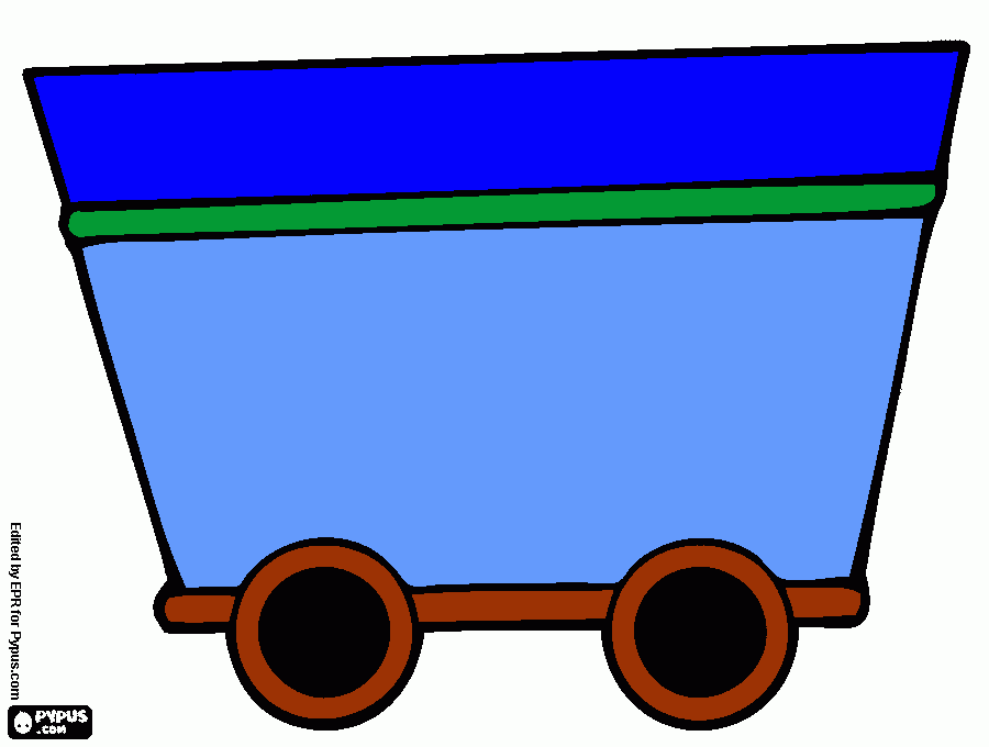 kolorowanka wagon polsak 