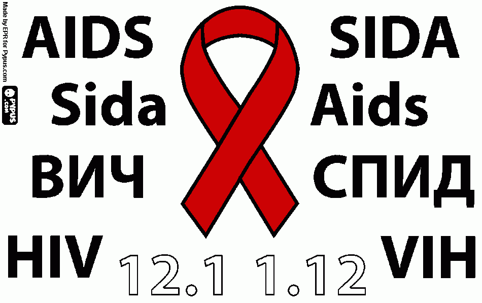 kolorowanka aids