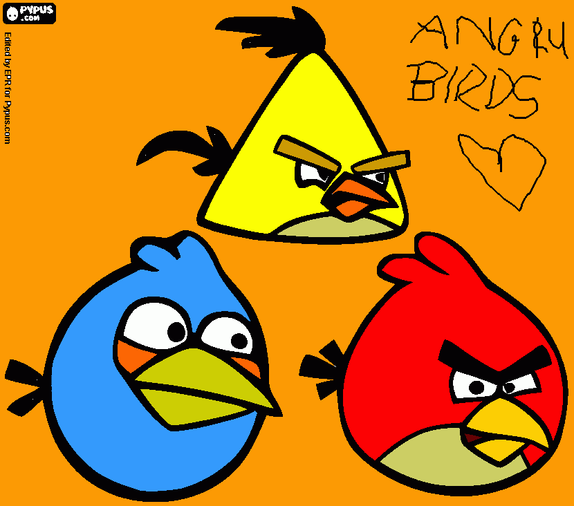 kolorowanka angry bird 2