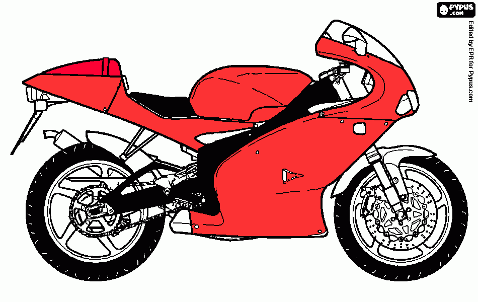 kolorowanka aprilia rs 125