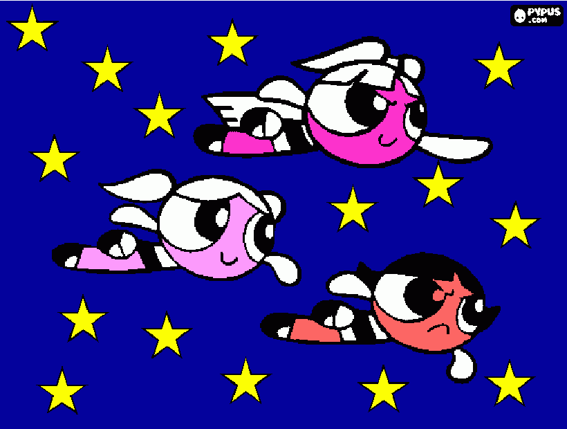 kolorowanka Atomówki - The Powerpuff Girls