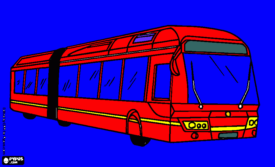 kolorowanka autobus-kolorowanka
