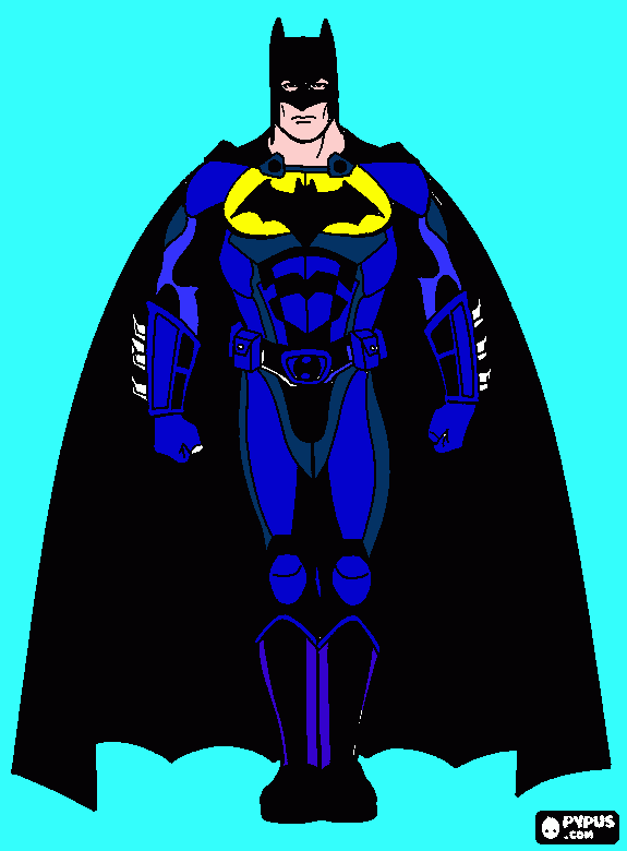 kolorowanka BATMAN SZYMONKA OLEJNIK