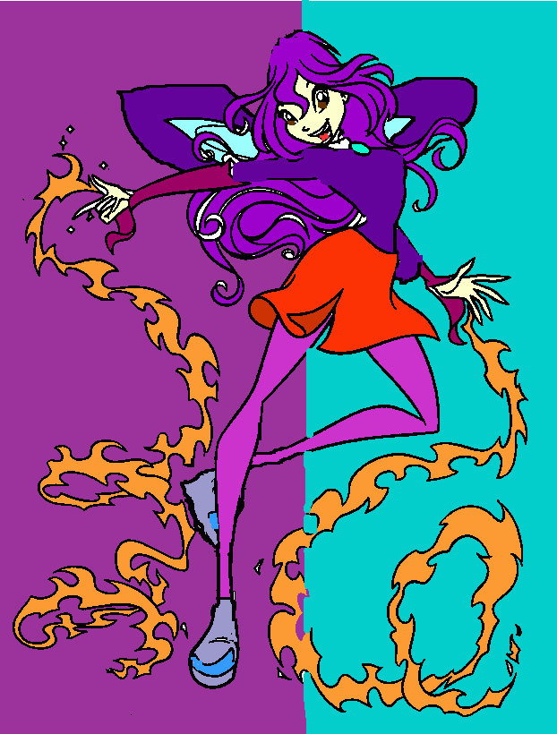 kolorowanka blanka winx