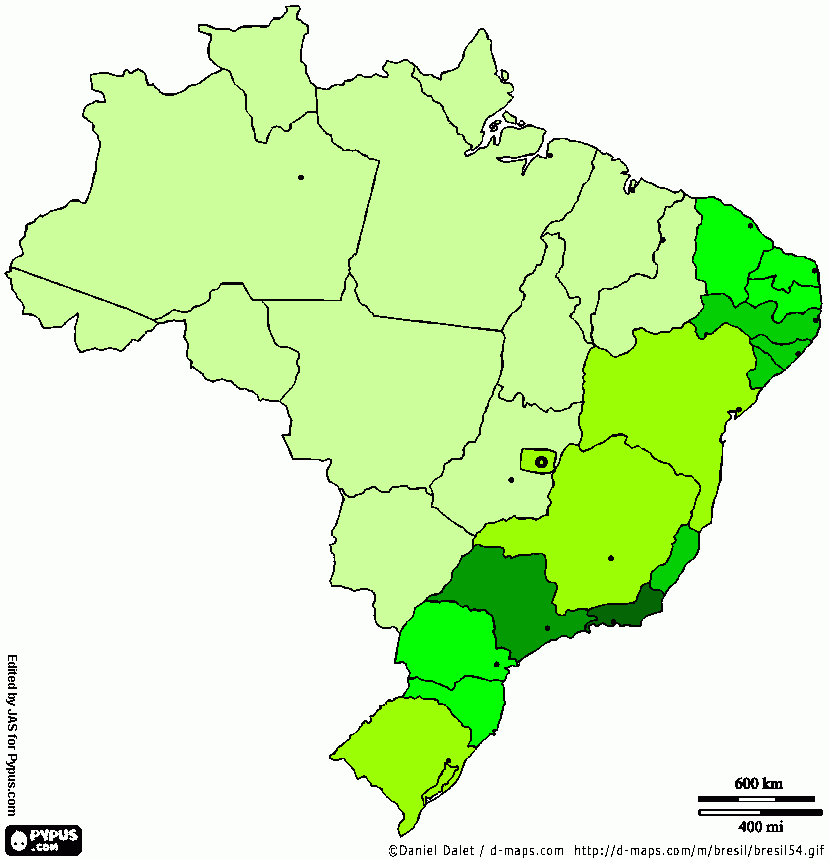kolorowanka brazil