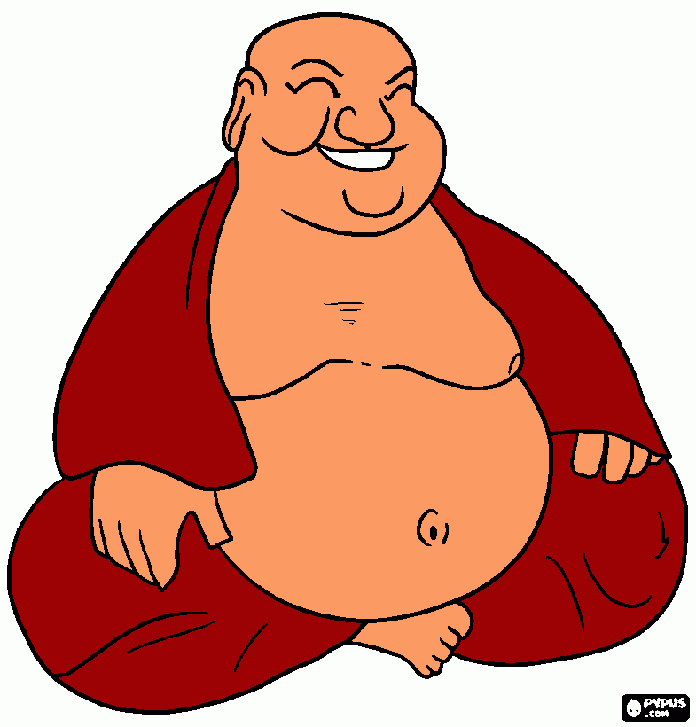 kolorowanka Budda