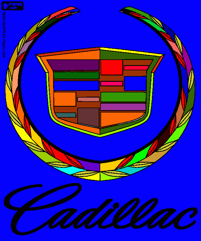 kolorowanka cadillac