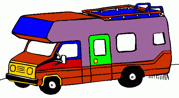 kolorowanka camper