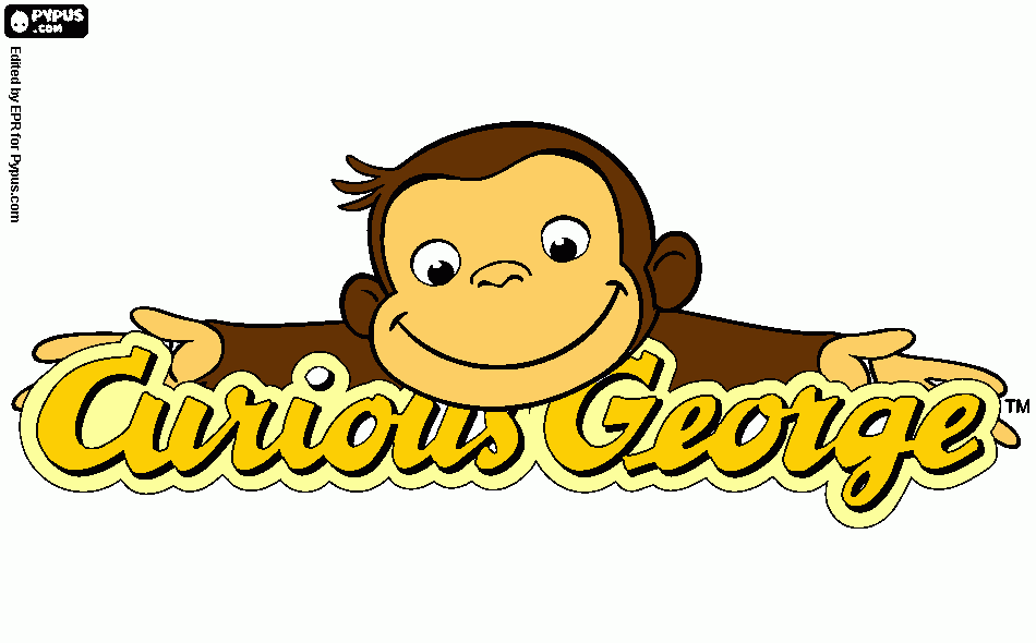 kolorowanka ciekawski george