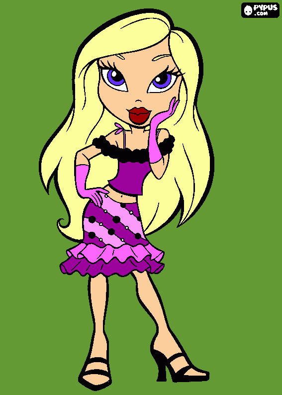 kolorowanka cloe bratz