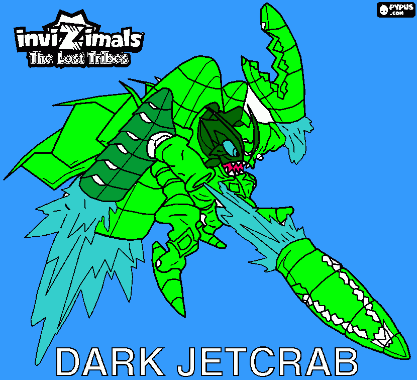 kolorowanka DARK JETCRAB