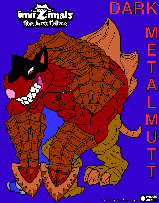 kolorowanka DARK METALMUTT