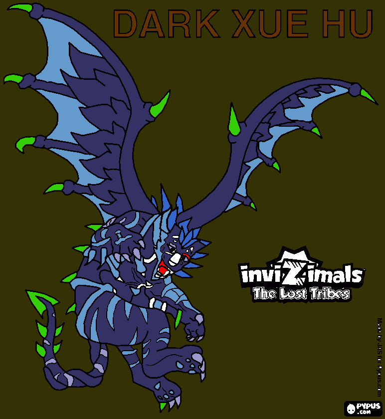 kolorowanka DARK XUE HU