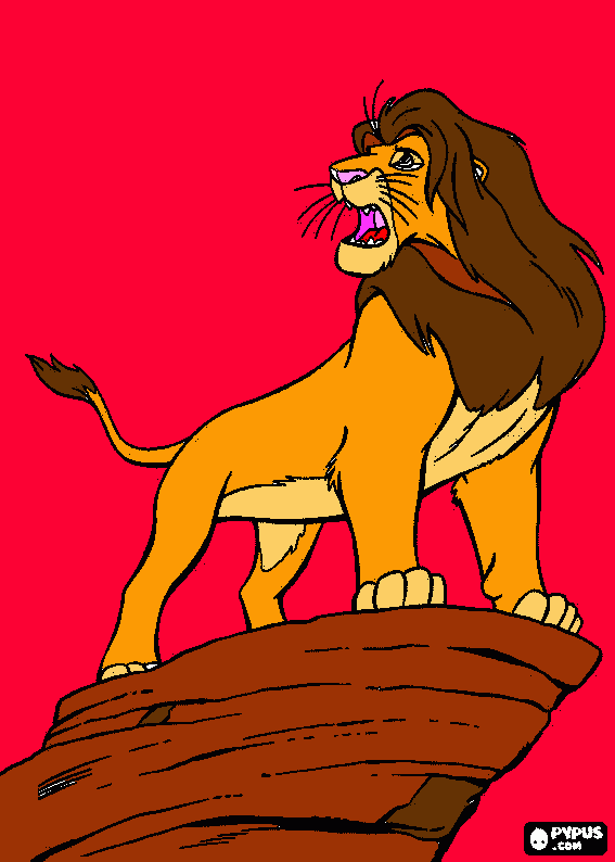 kolorowanka Dimo takes the throne