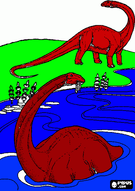 kolorowanka Dinozaury Piotra