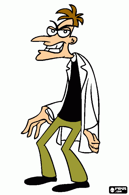 kolorowanka doktor hańc dundersztyc