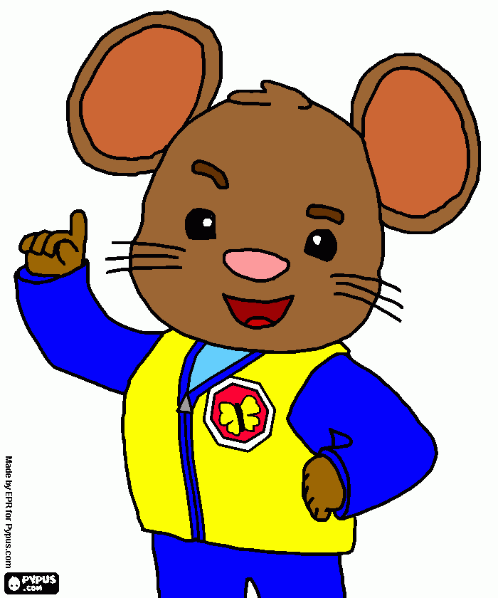 kolorowanka DoorMouse