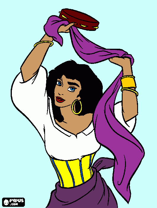 kolorowanka Esmeralda