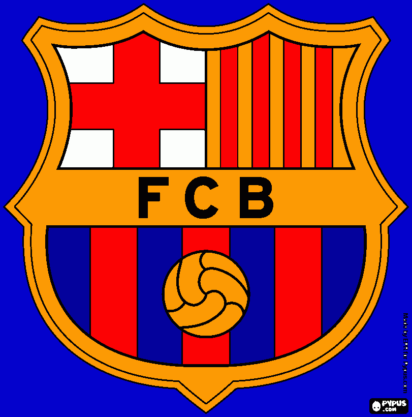 kolorowanka FC Barcelona