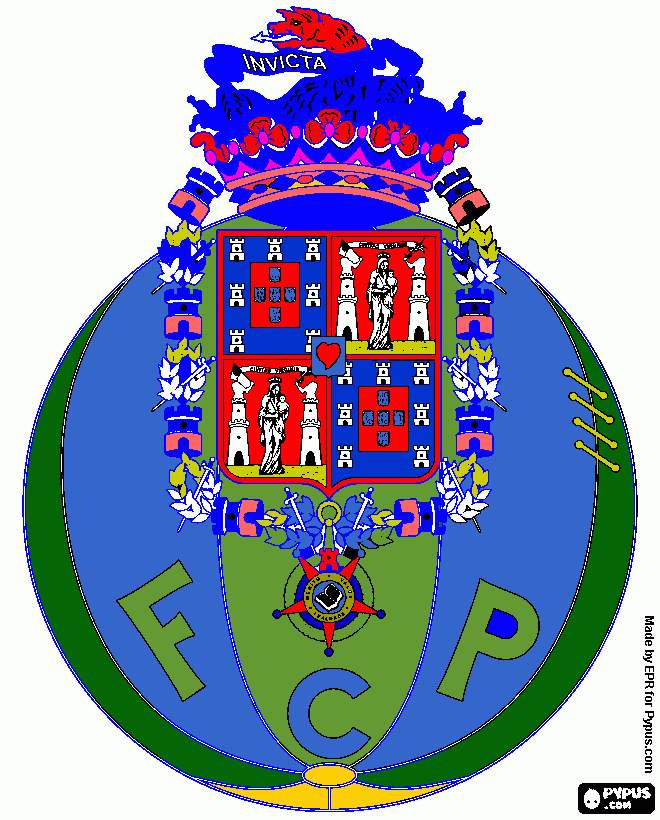 kolorowanka FC PORTO