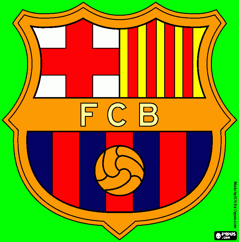 kolorowanka fcbarca