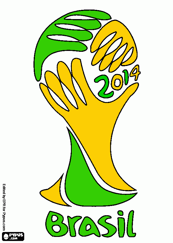 kolorowanka fifa word cup brazi.