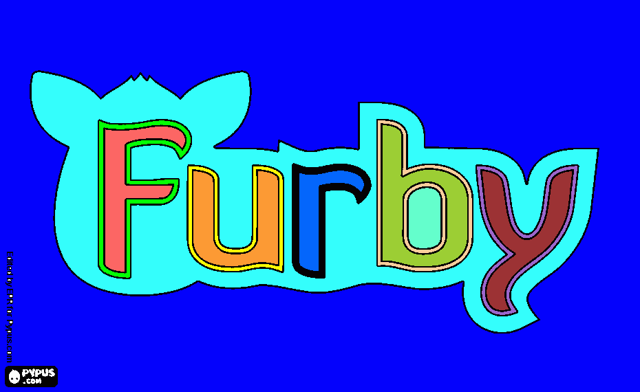 kolorowanka furby1