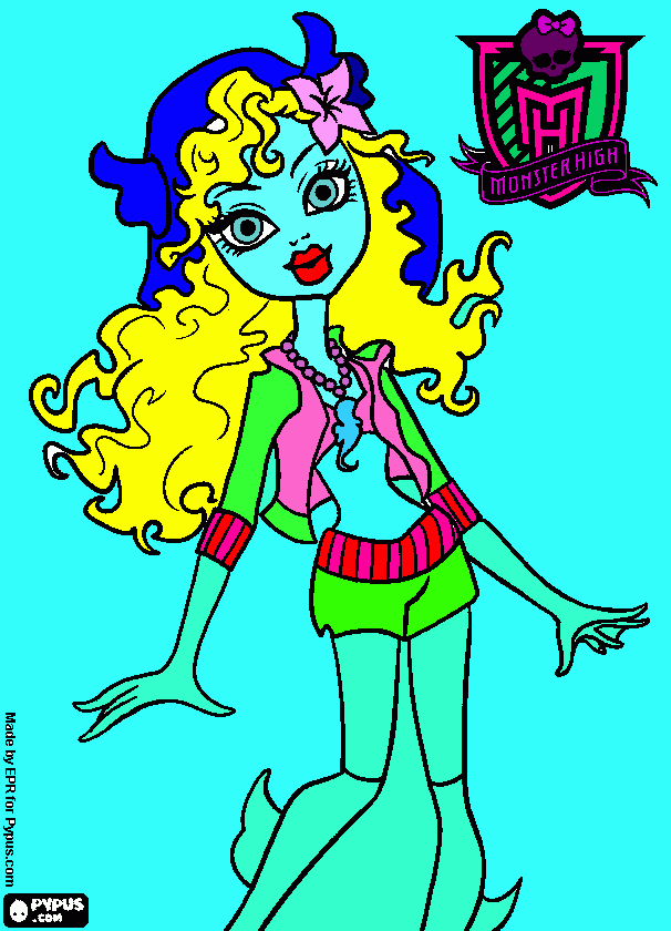 kolorowanka Gabi monster