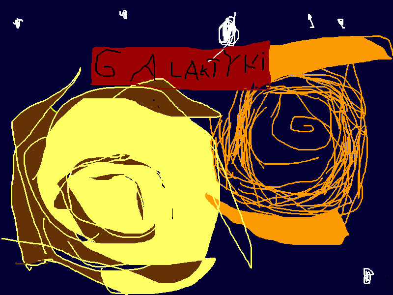 kolorowanka galaktyki