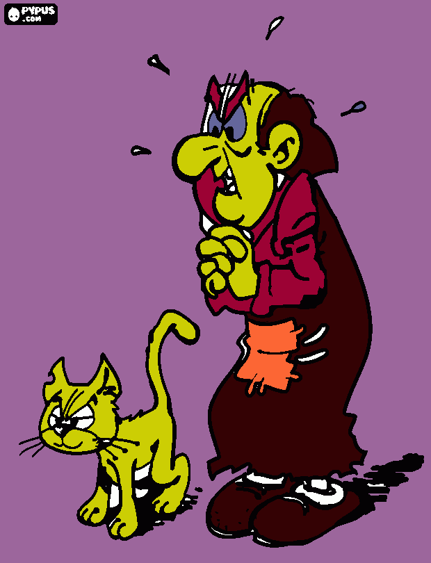 kolorowanka gargamel