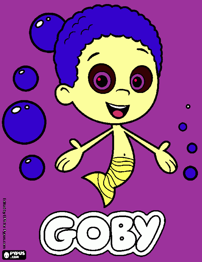 kolorowanka goby