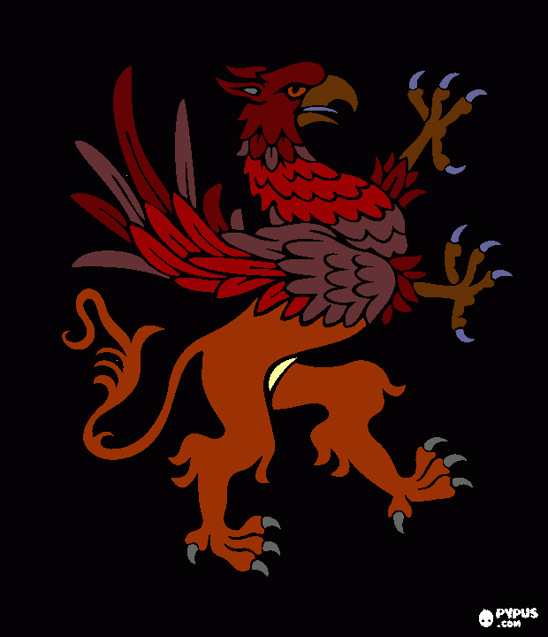 kolorowanka gryf