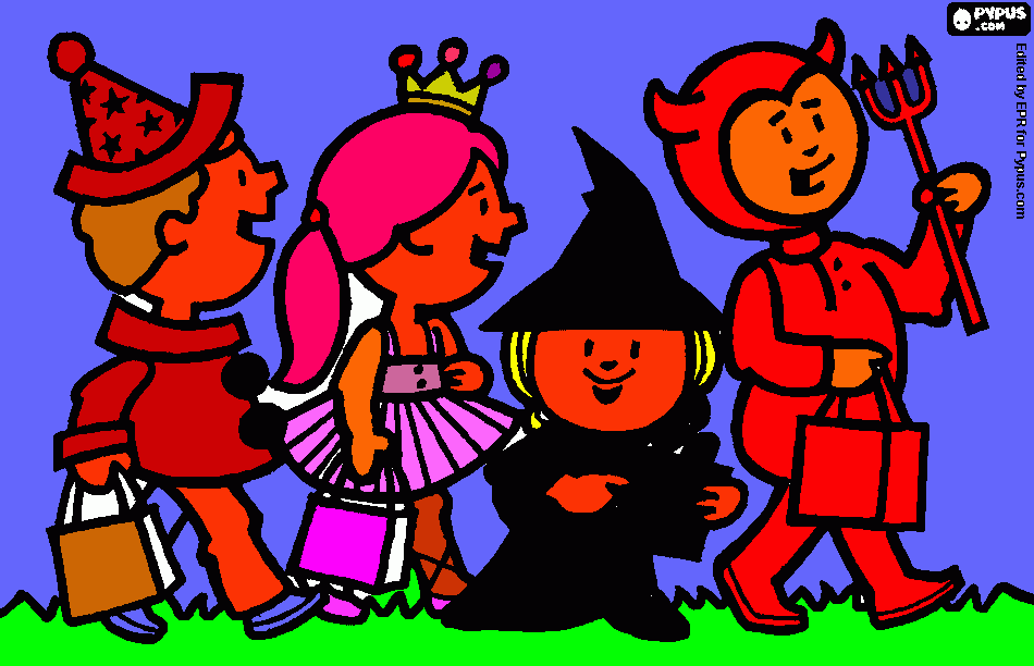 kolorowanka halloween5