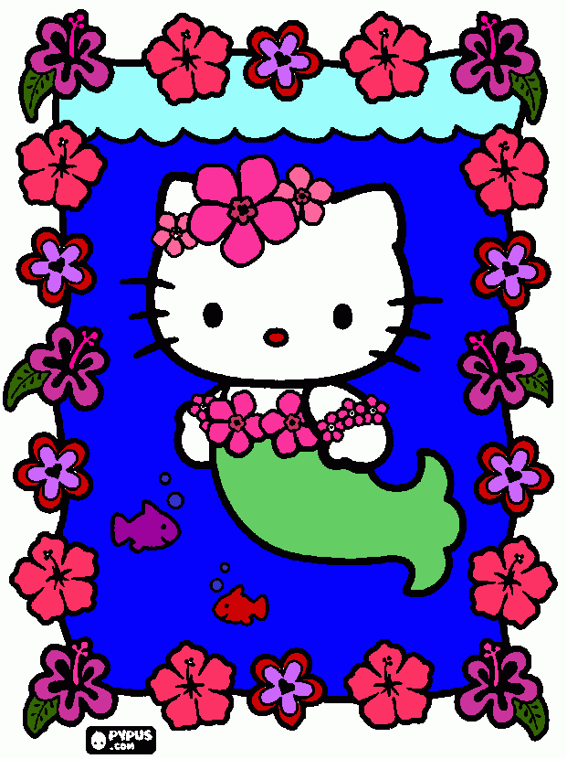 kolorowanka Hello Kitty - MAGDA