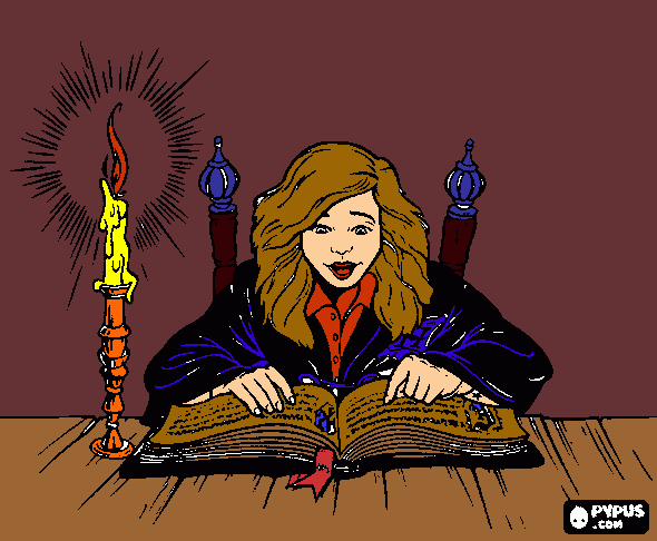 kolorowanka Hermiona