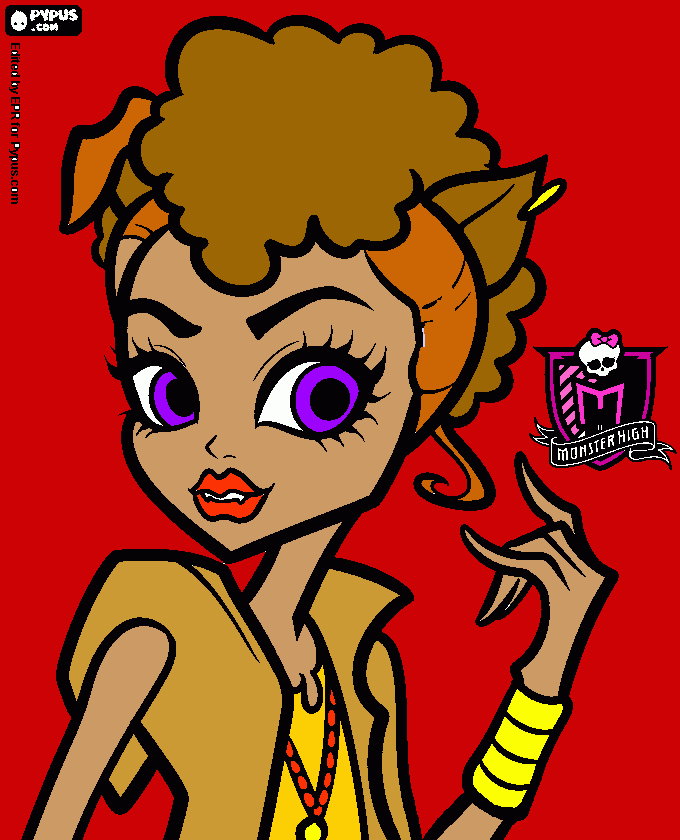 kolorowanka Howleen wolf