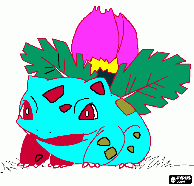 kolorowanka Ivysaur