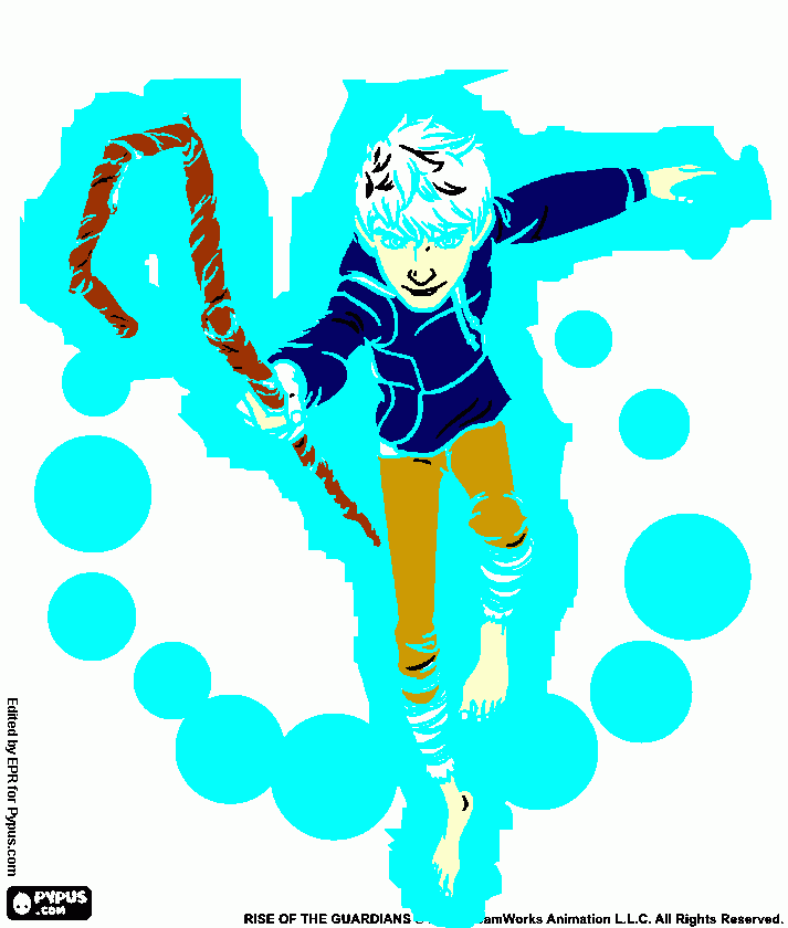 kolorowanka Jack Overland Frost
