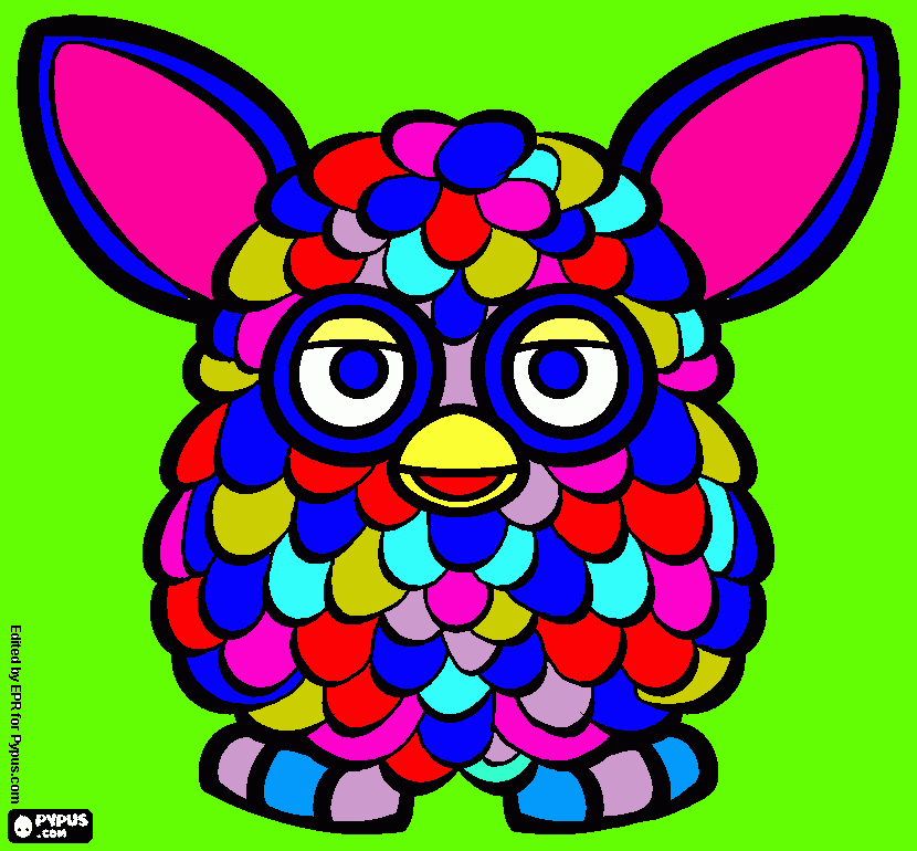kolorowanka KoloFurby