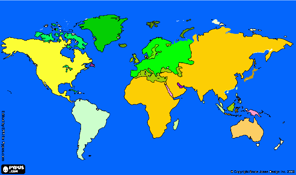 kolorowanka kolorowanka mapa