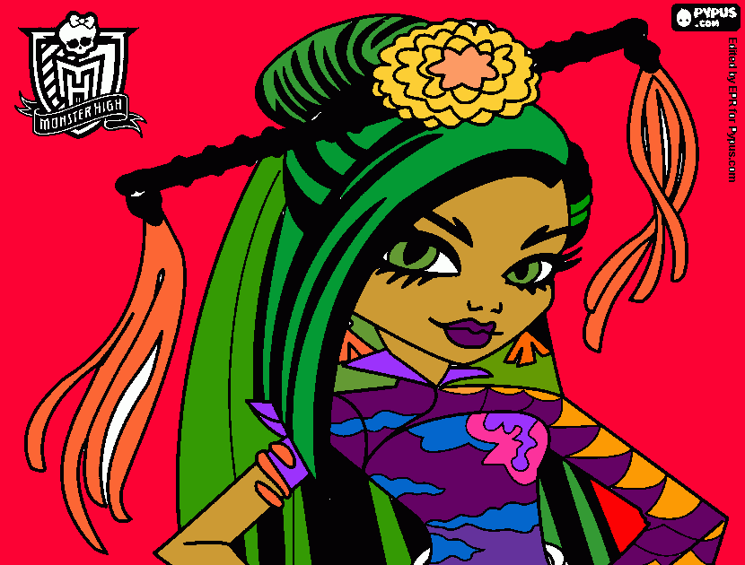 kolorowanka kolorowanka monster high