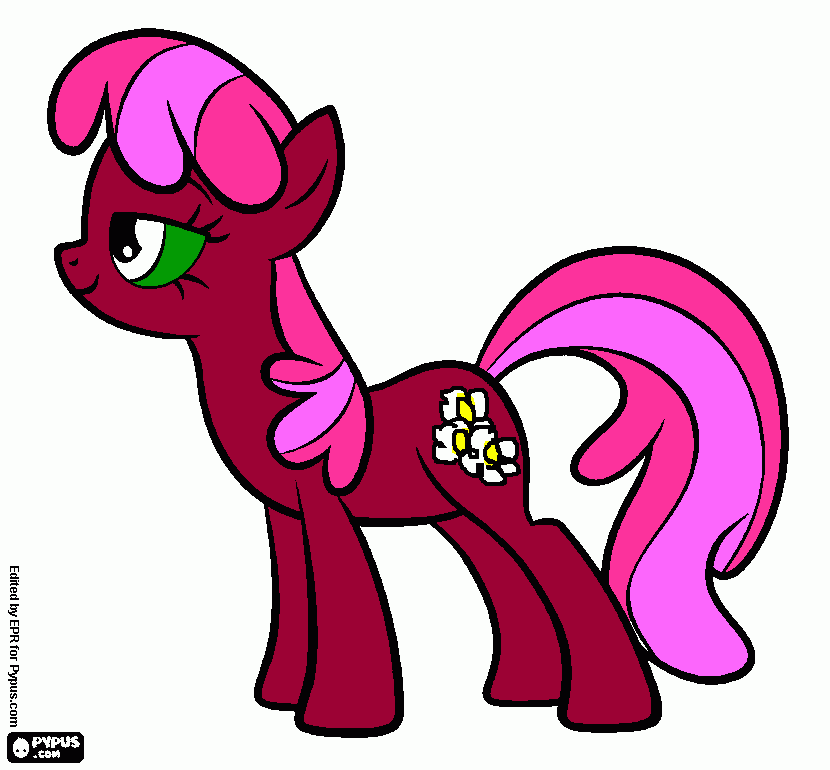 kolorowanka kucyk ziemski Charlie