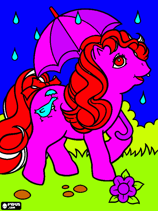 kolorowanka Kucyki Pony