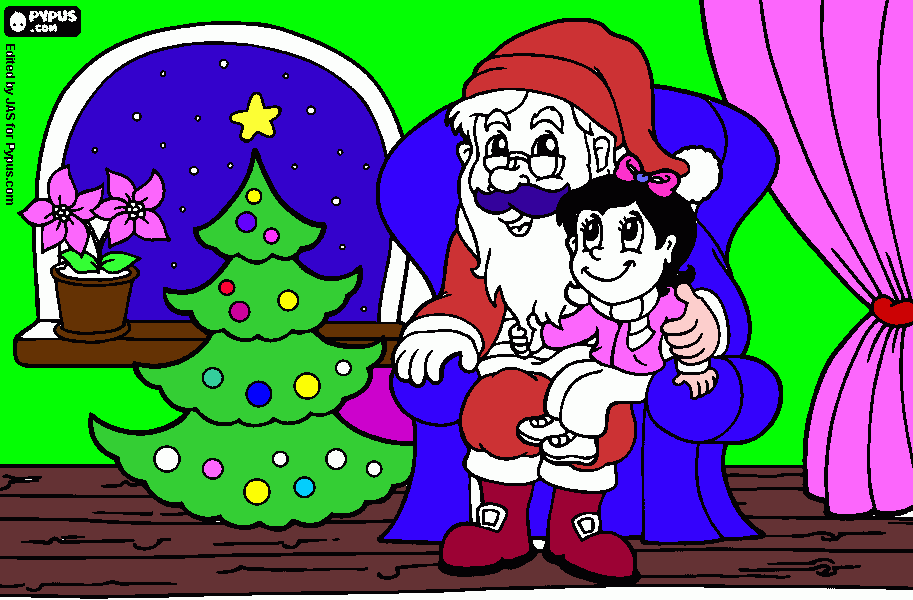 kolorowanka Le PERE NOEL 