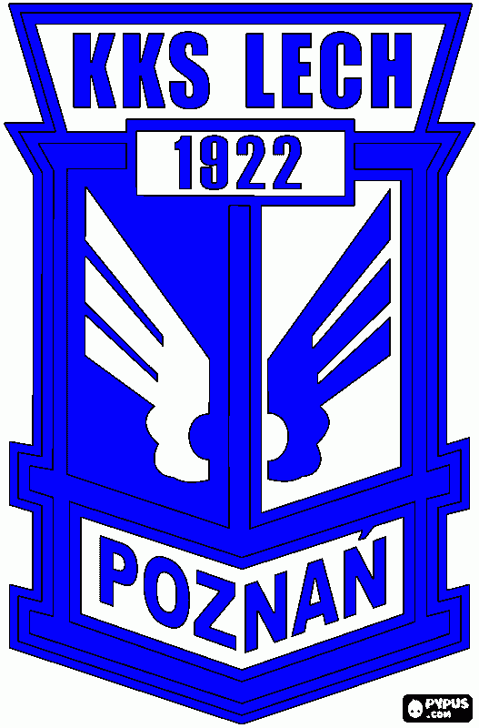 kolorowanka lech poznań