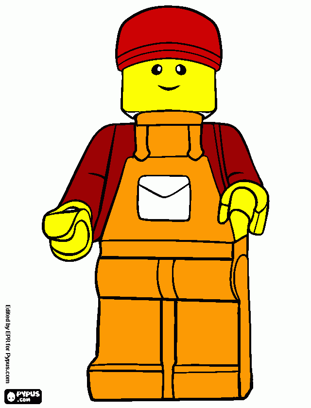 kolorowanka lego city