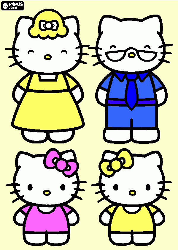 kolorowanka les    chats