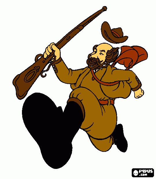 kolorowanka leśniczy