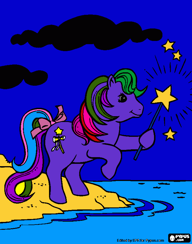 kolorowanka little pony dla Juli