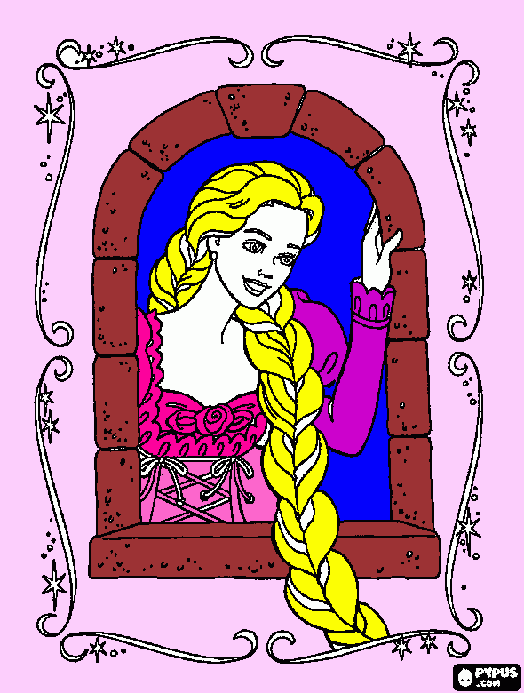 kolorowanka Madzi rysunek Barbie